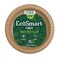 EcoSmart from The Makers of Dixie 100% Recycled Fiber Paper Plates, 8.5in Lunch or Light Dinner Size Disposable, 50 Eco-Friendly Plates
